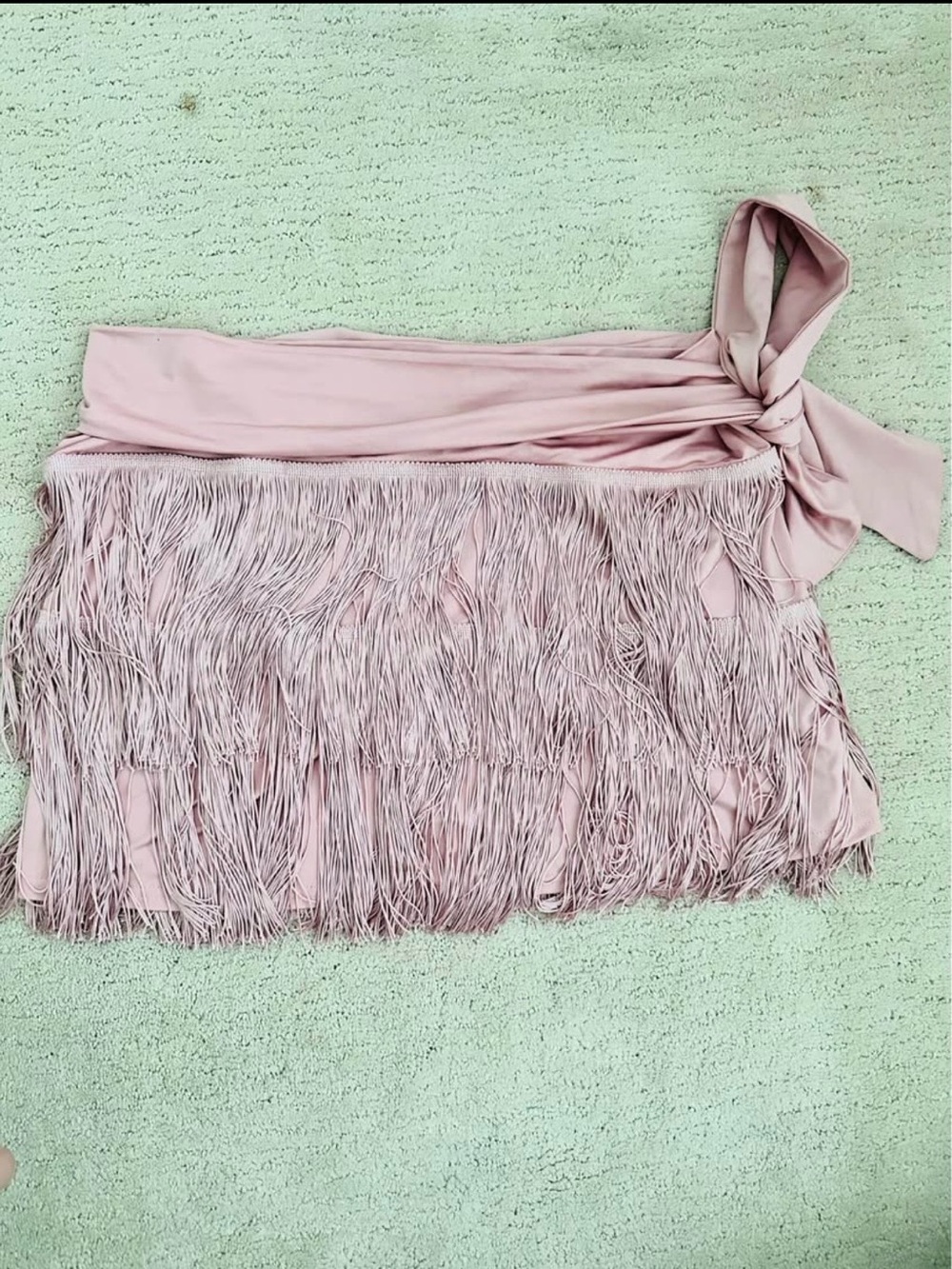 Mini Skirt in Dusty Pink